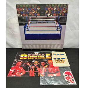 Deluxe Edition "WWF Super Wrestlemania, Royal Rumble & Raw" Vinyl & Extras